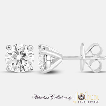 ROUND STUD 1.00cts