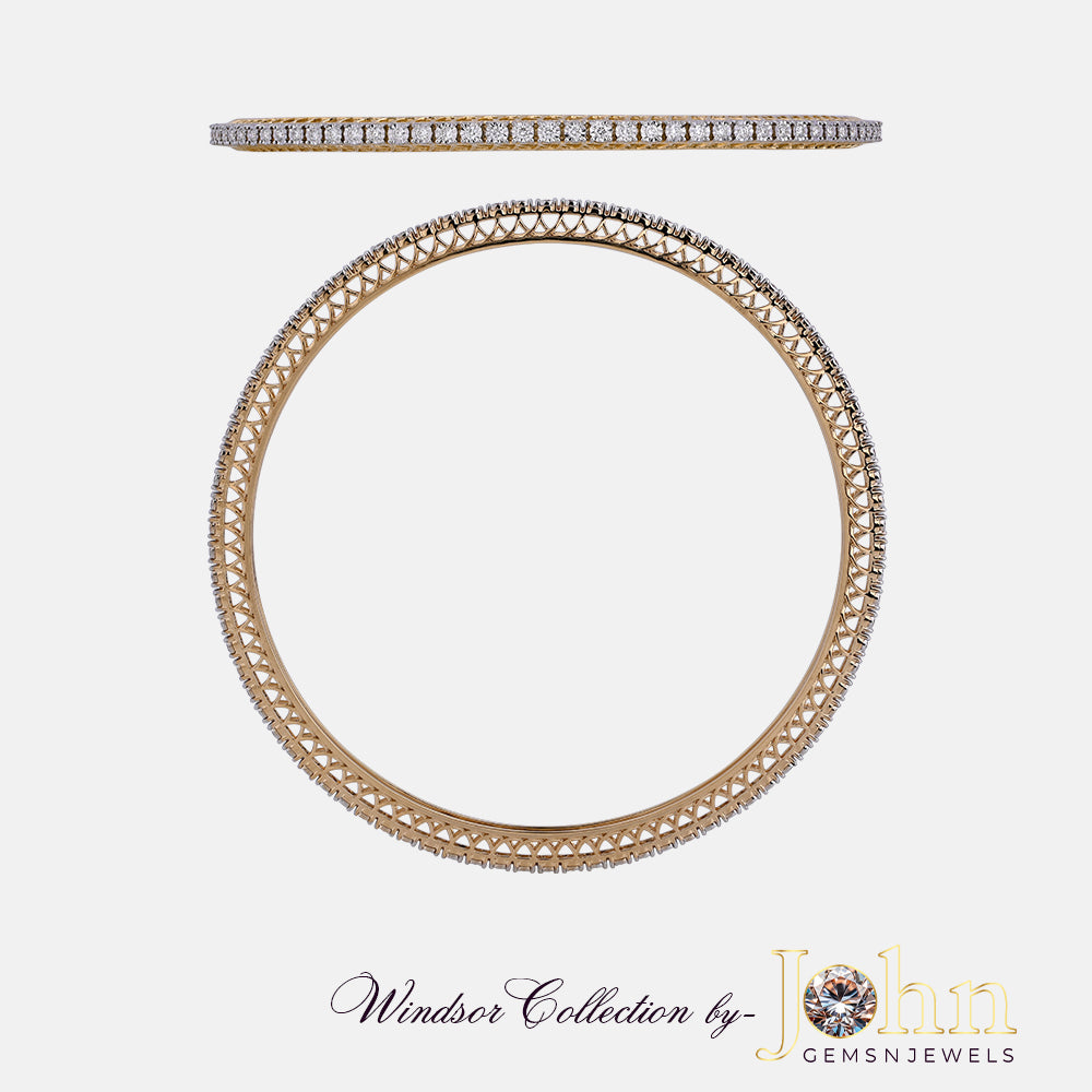 Timeless Fancy Diamond Bangle