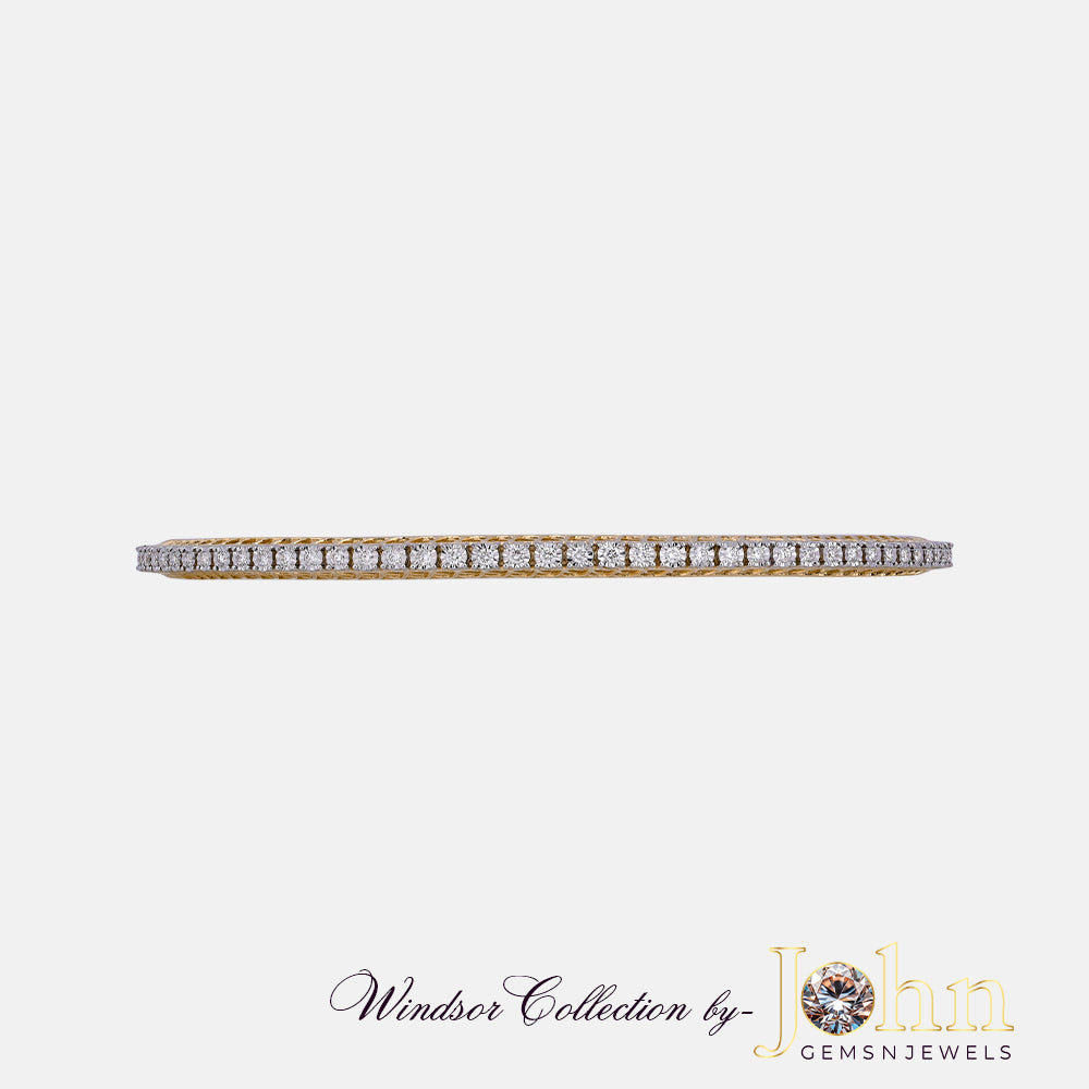 Timeless Fancy Diamond Bangle