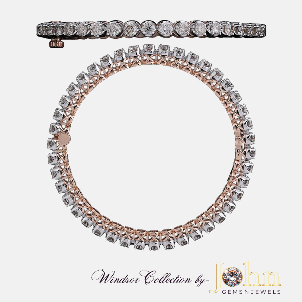 Exhilarating Diamond Bangle