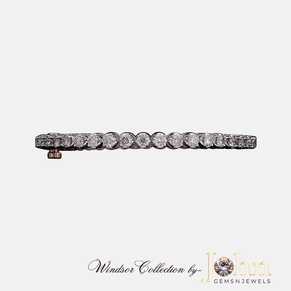 Exhilarating Diamond Bangle