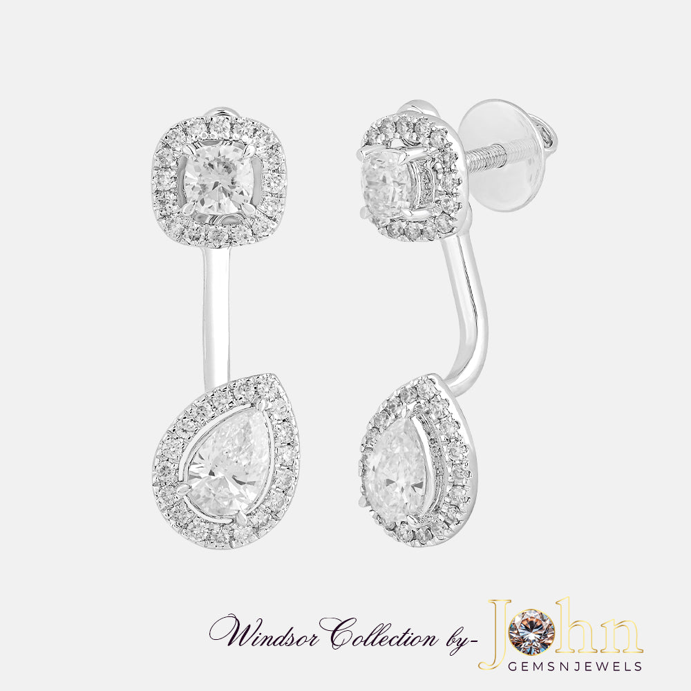 Bella Diamond Solitaire Earring