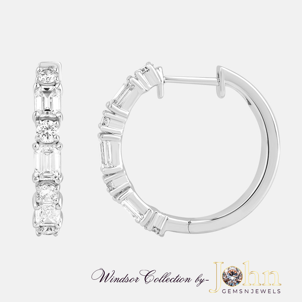 Nestor Diamond Solitaire Earring