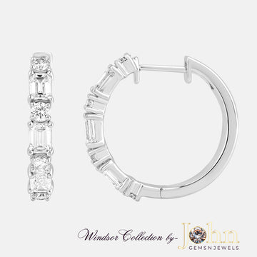 Nestor Diamond Solitaire Earring