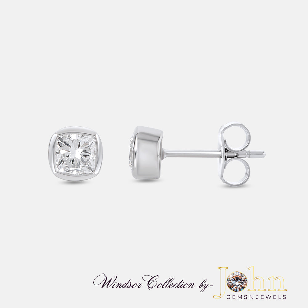 Gaston Diamond Solitaire Earring