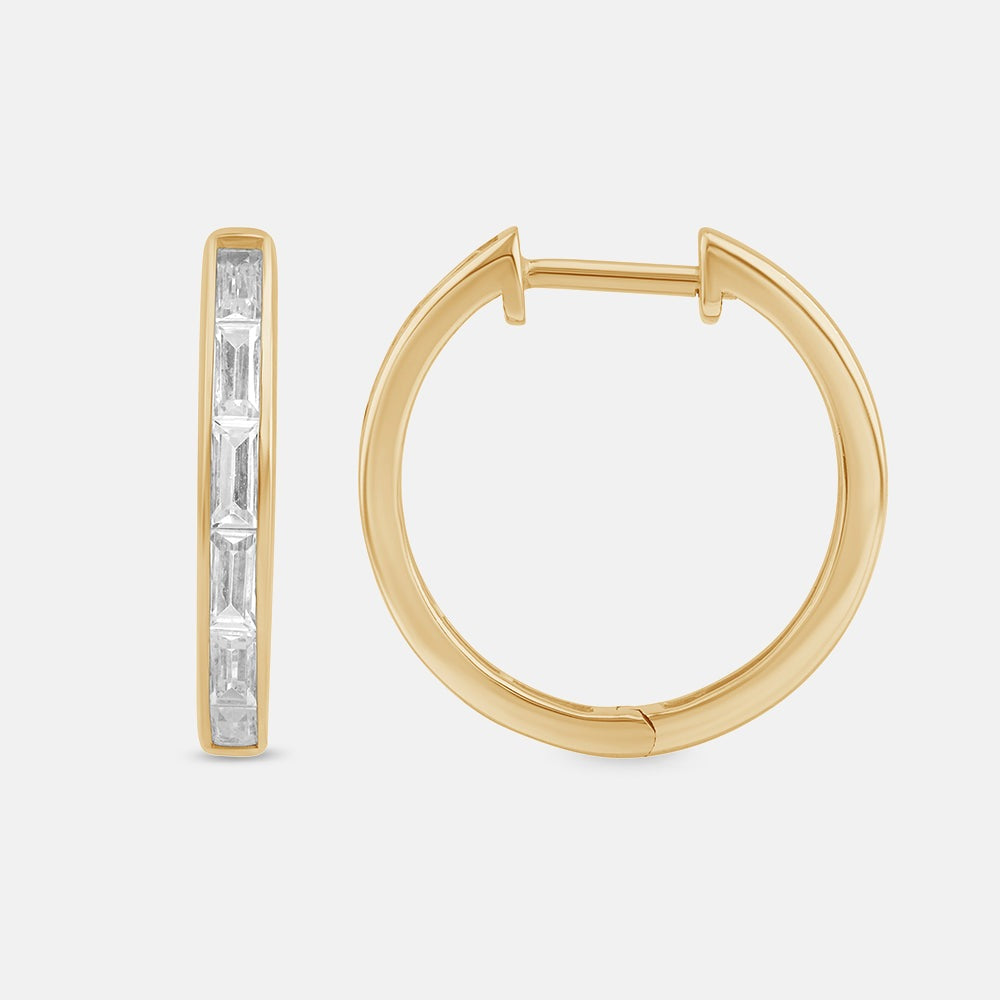 Aquata Solitaire Diamond Earring