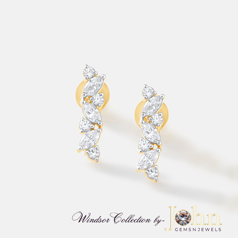 Heavenly Gem Solitaire Earring