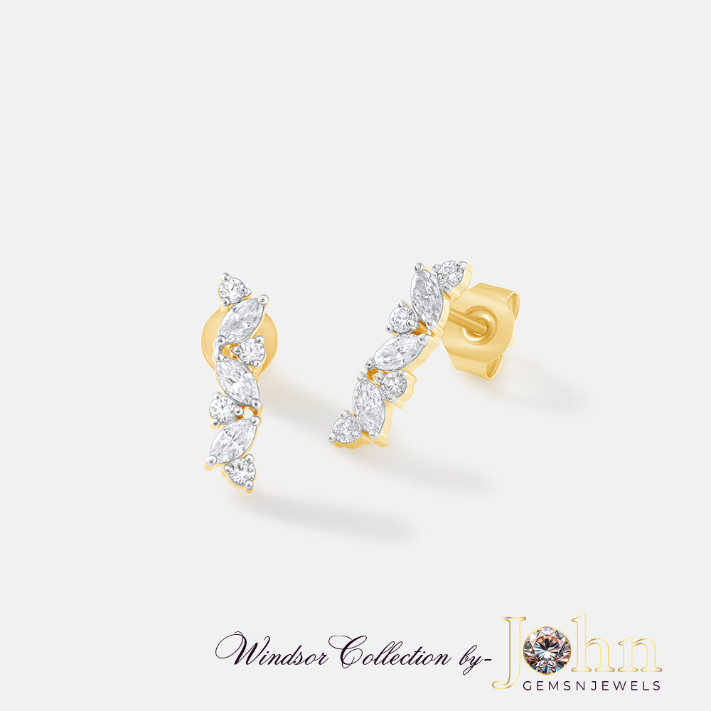 Heavenly Gem Solitaire Earring