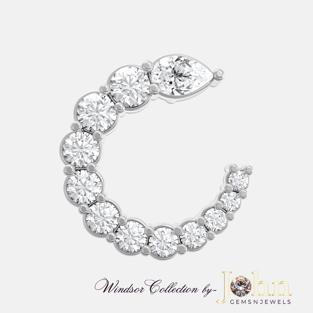 Arikara Solitaire Diamond Earring