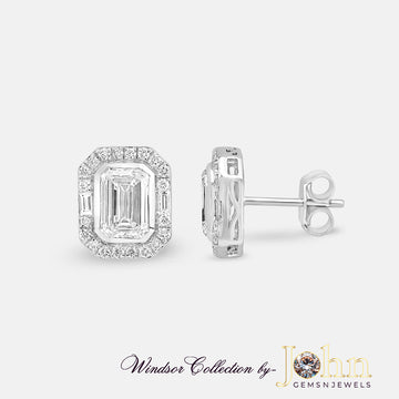 Eternal Elegance Solitaire Earring