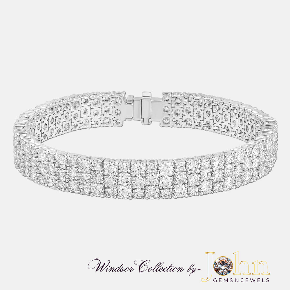 Mighty Diamond Tennis Bracelet