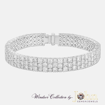 Mighty Diamond Tennis Bracelet