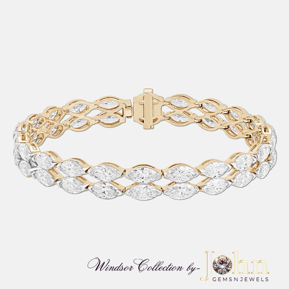 Celestial Diamond Tennis Bracelet