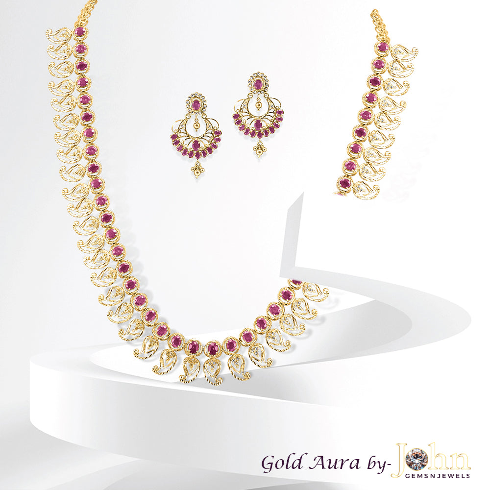 AuraAdorn Necklace Set LNS-2017