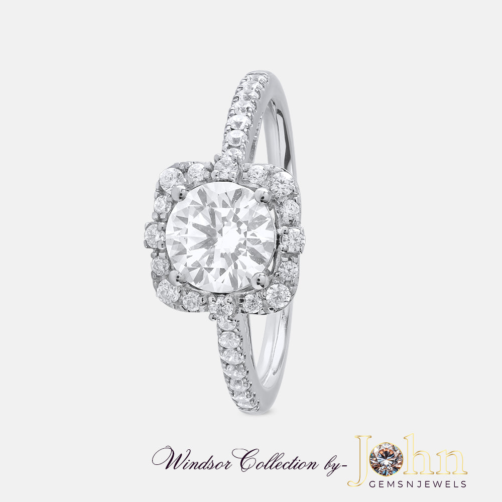 Gerent Vintage Stone Diamond Ring