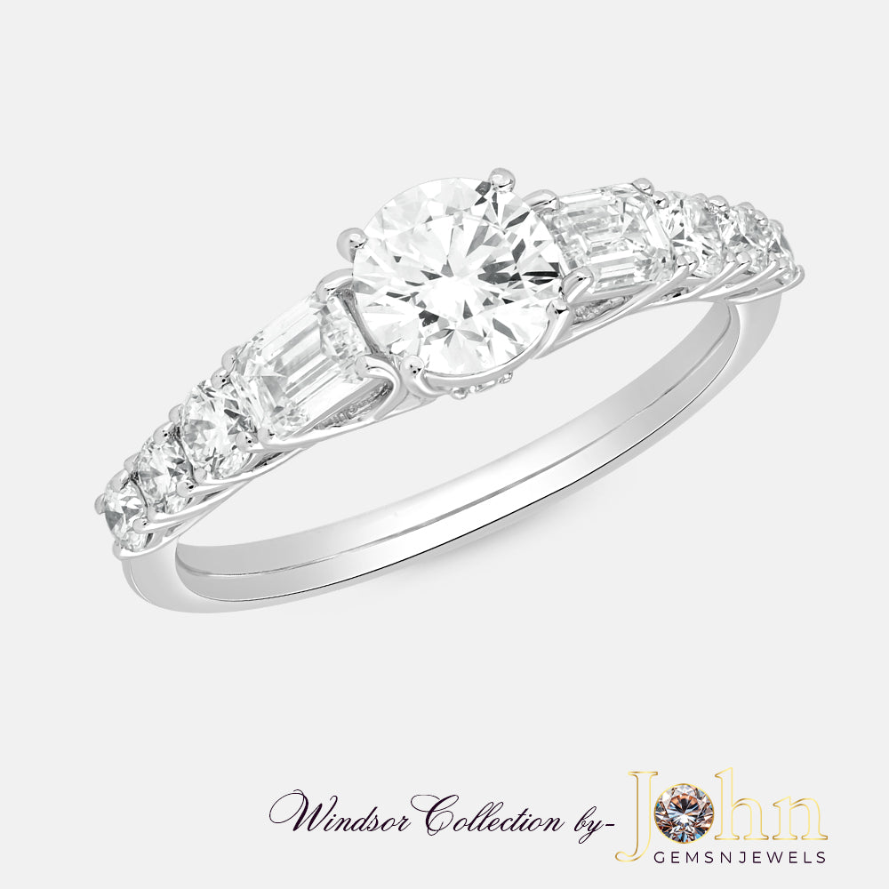 Intimacy Diamond Stone Ring