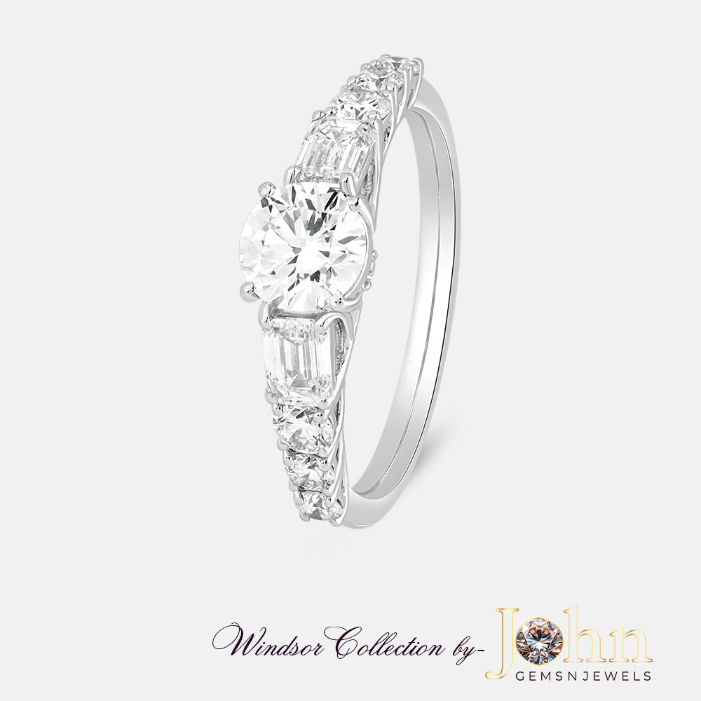 Intimacy Diamond Stone Ring