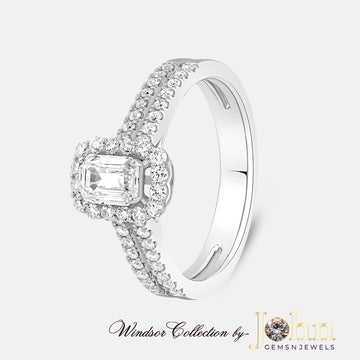 Sovereign Princess Diamond Ring