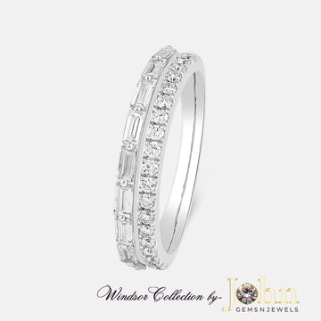 Waver Radiant Lab Diamond Ring