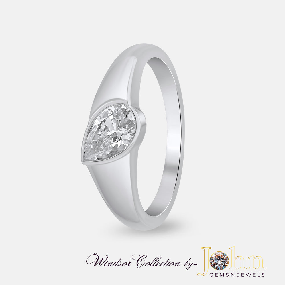 Shimmering Love Lab Diamond Ring