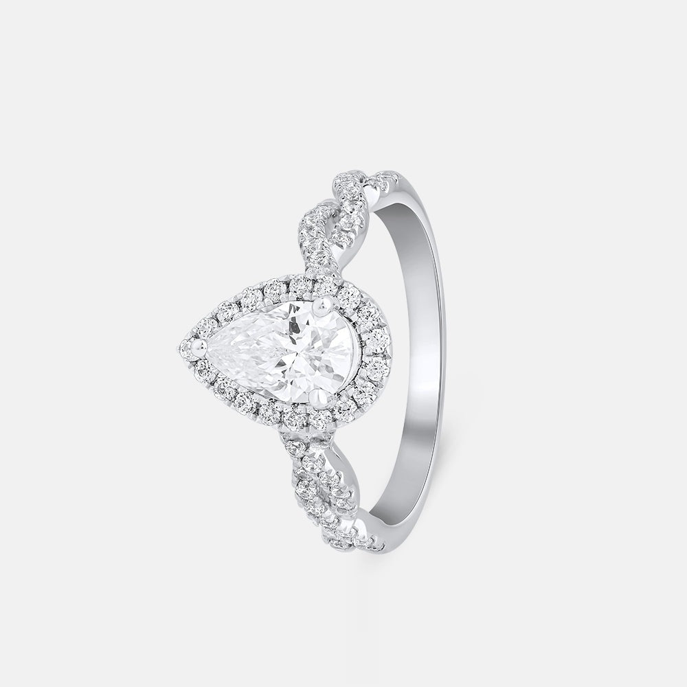 Radiant Asscher Lab Diamond Ring