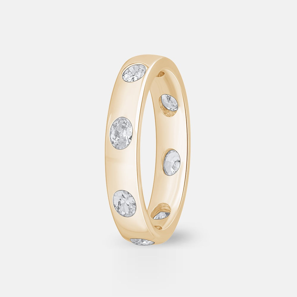 Eden Halo Asscher Lab Diamond Ring