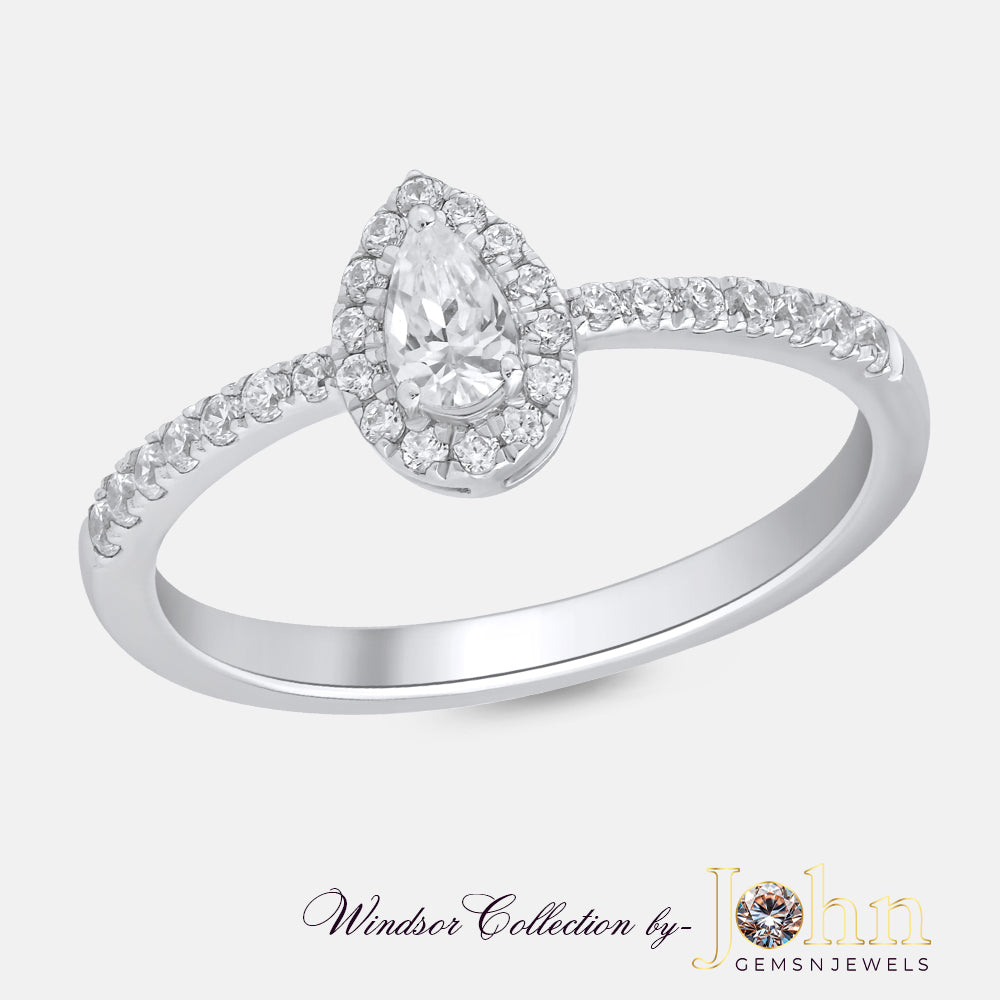 Armelle Diamond Prong Engagement Ring