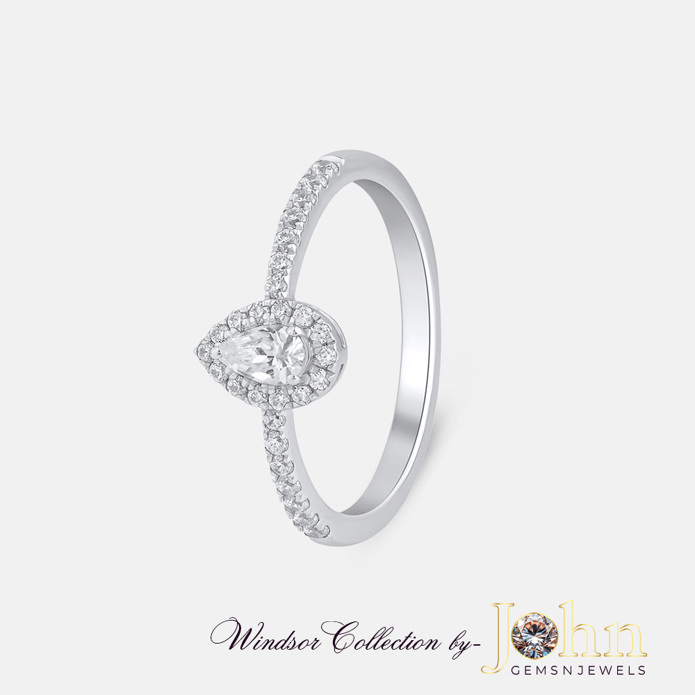 Armelle Diamond Prong Engagement Ring