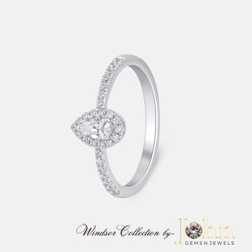 Armelle Diamond Prong Engagement Ring