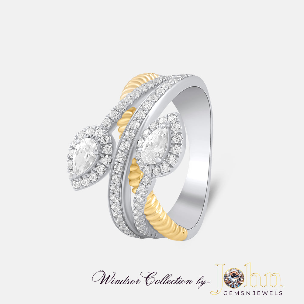 Flourish Halo Marquise Lab Diamond Ring