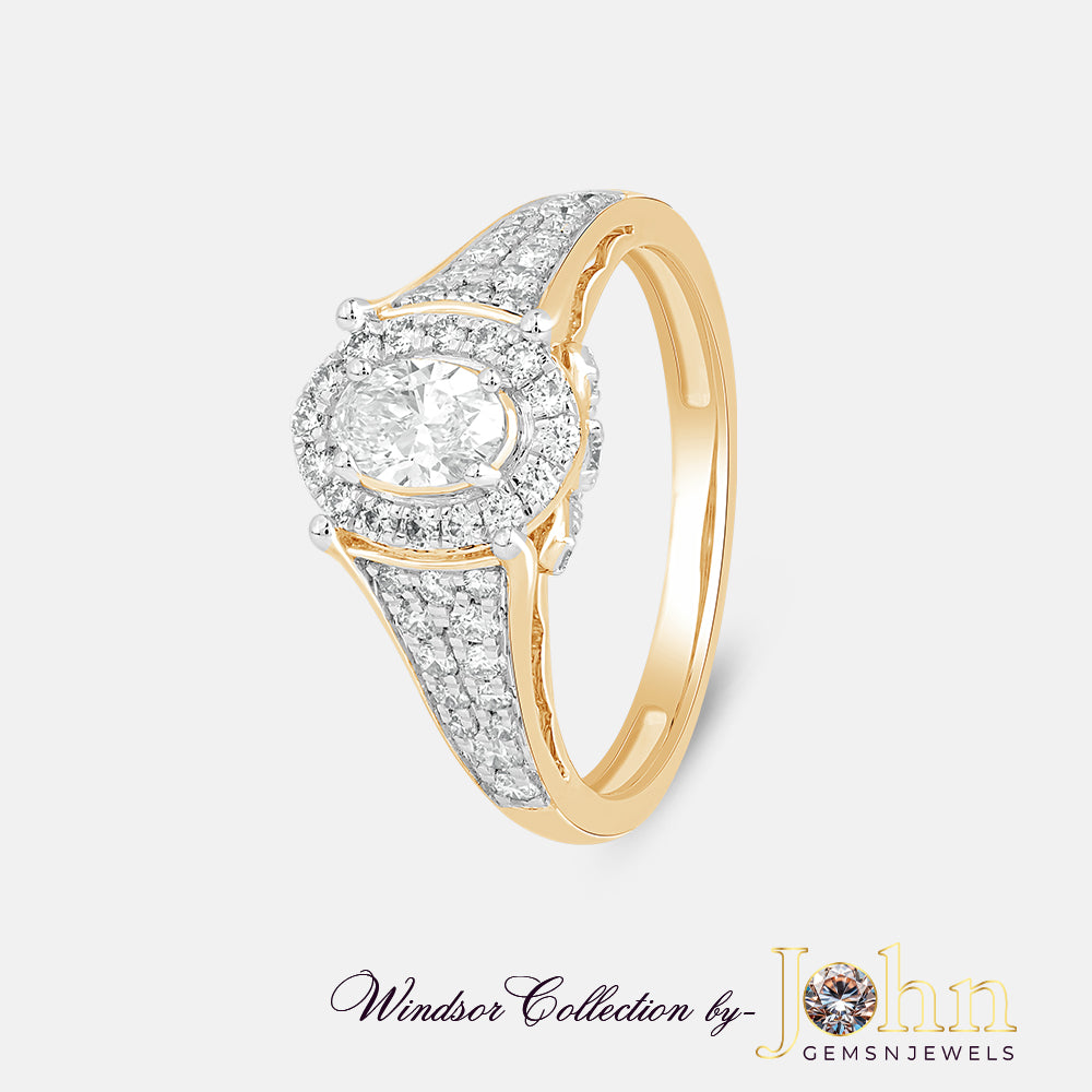 Atavistic Engagement Diamond Ring