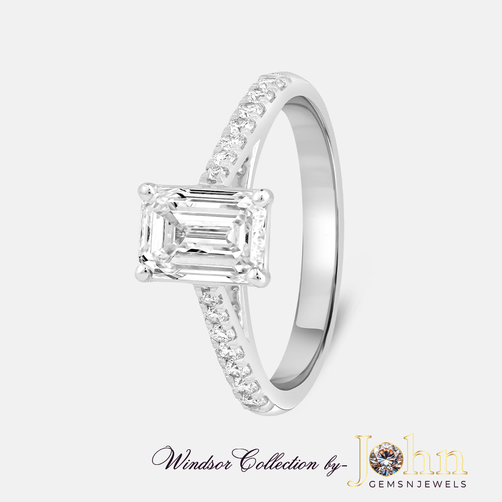 Elegance Diamond Stone Ring