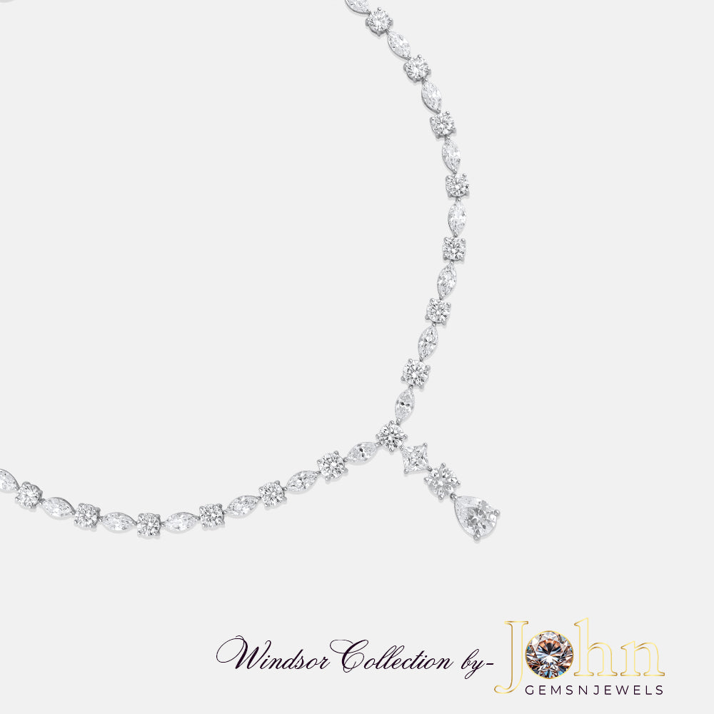 Ladies Diamond Necklace | 43.06cts