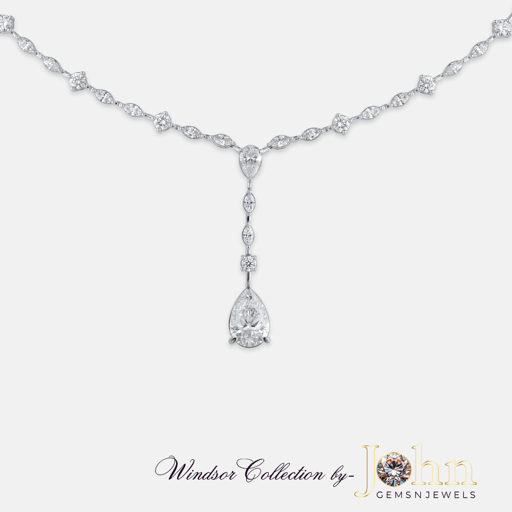 Ladies Diamond Necklace | 22.25cts