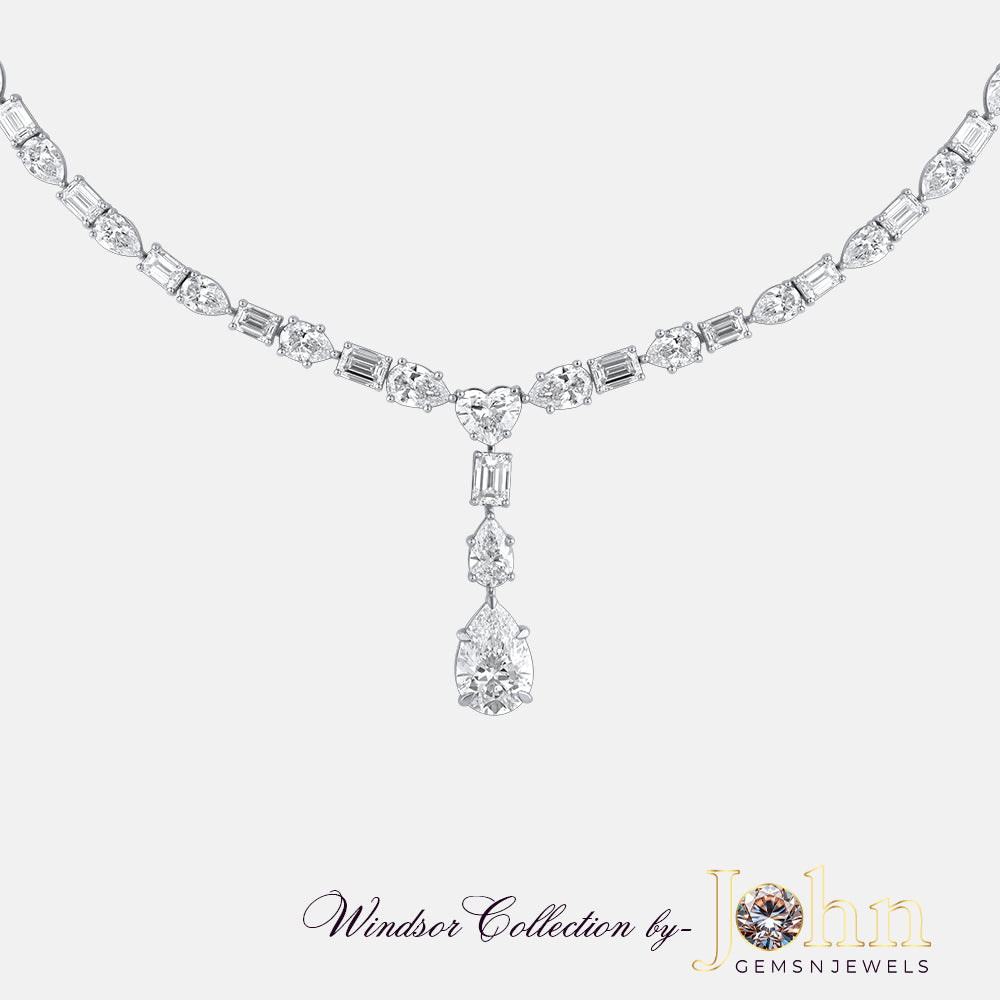 Ladies Diamond Necklace | 46.03cts