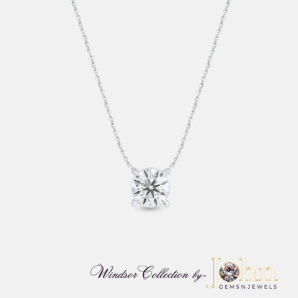 SOLITAIRE PENDANT 0.75cts