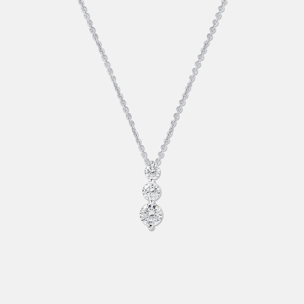 Radiant Solitaire Pendant