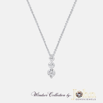 Radiant Solitaire Pendant