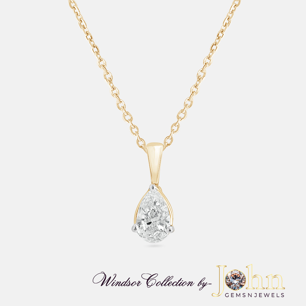 Soren Solitaire Diamond Pendant