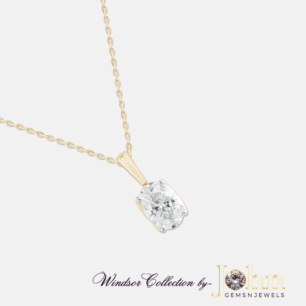 Solitaire Diamond Pendant