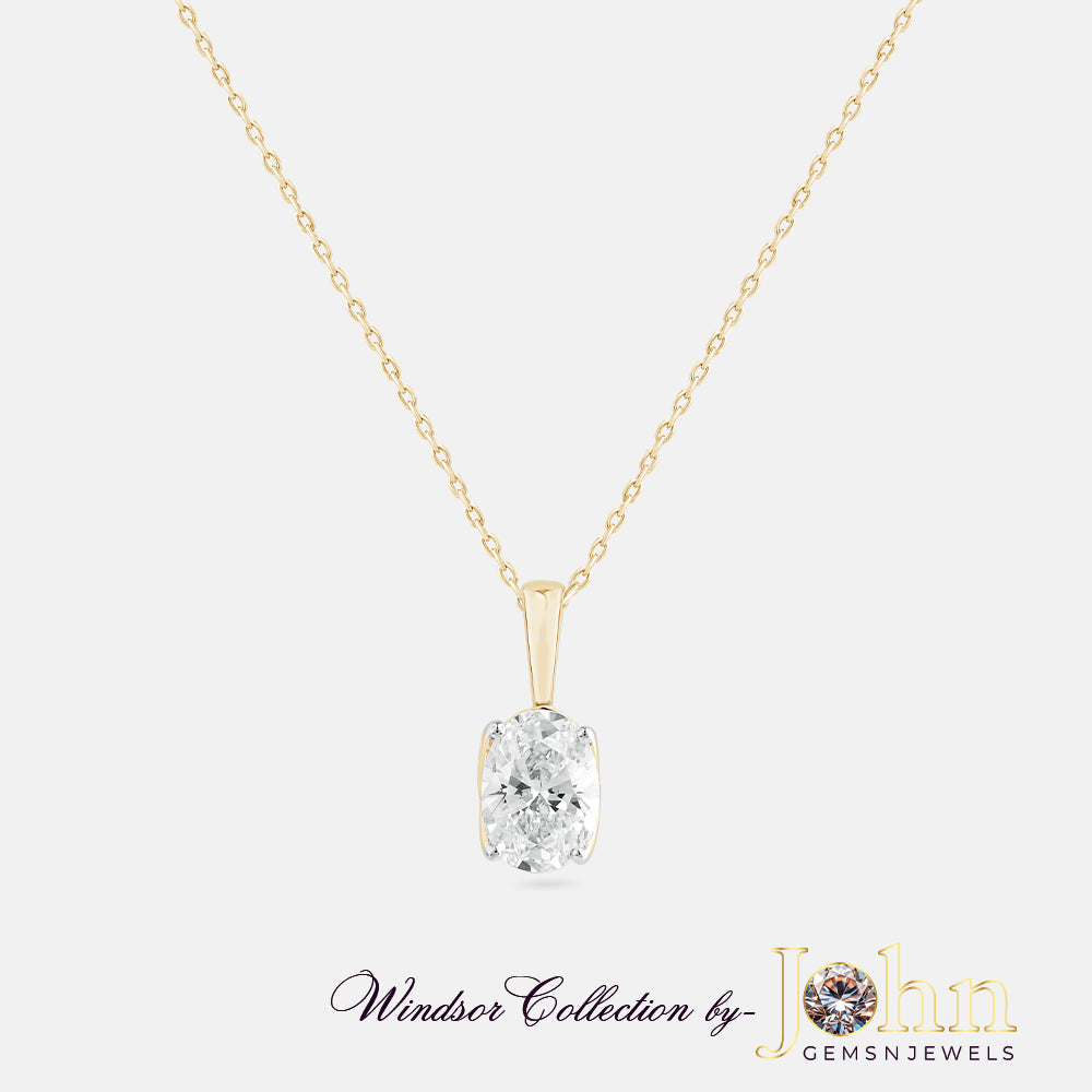 Solitaire Diamond Pendant