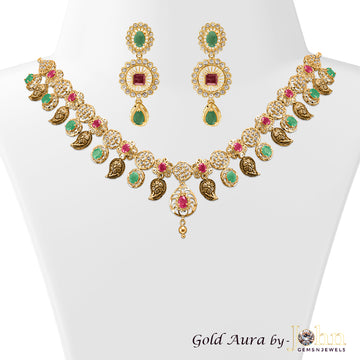 OpulentOasis Necklace Set SNS-5225